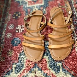 J CREW ANKLE-STRAP SANDALS - Size: 5